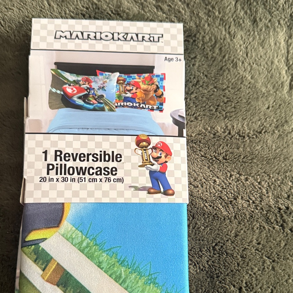 Nintendo Mario Kart Racer Champ Pillowcase